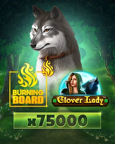 Clover Lady Burning Board | Marvel Casino LT